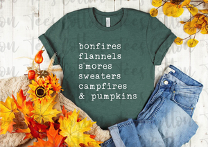 Bonfires Flannels Smore